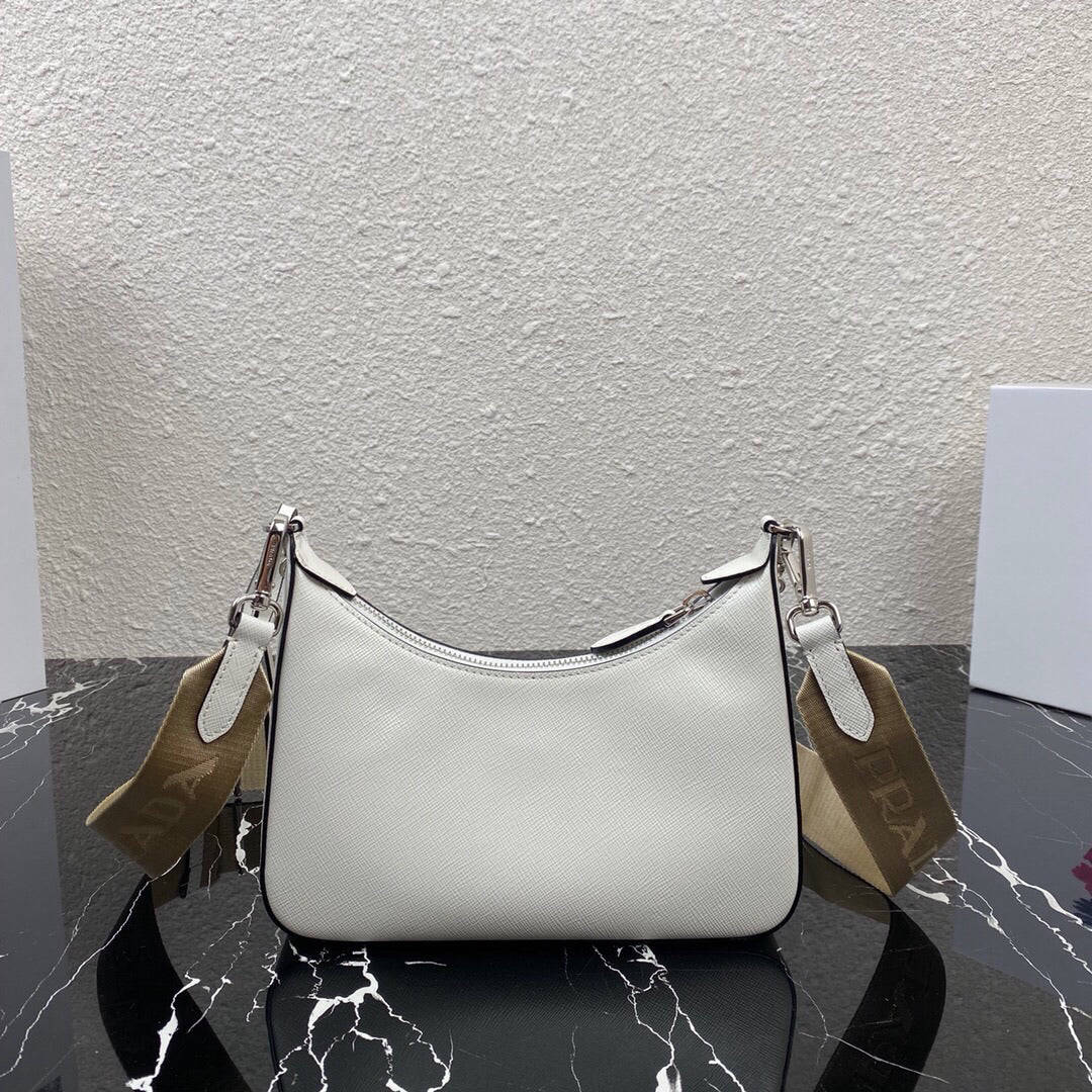 [1:1] Prada Re-Edition 2005 Epi Leather Bag - WHITE - My Cutie Thing